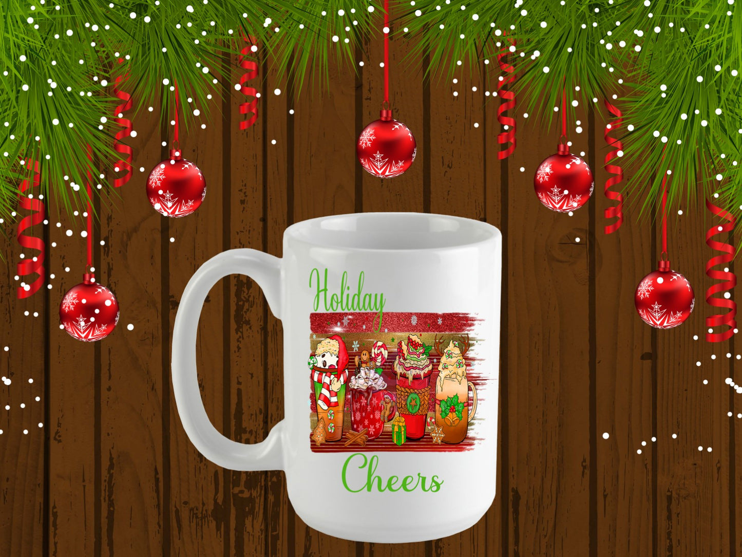 Holiday Cheers PNG Design