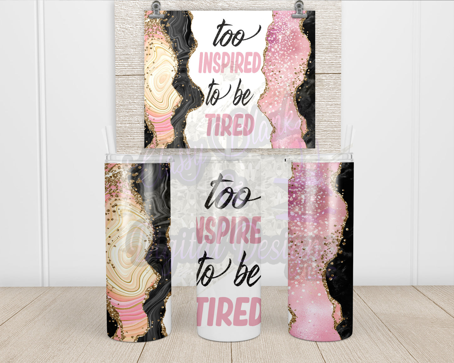 Too Inspired to be Tired JPEG Design
