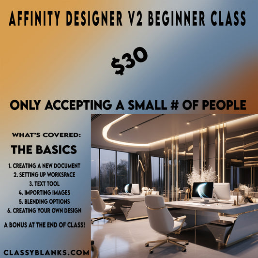 Affinity Designer V2 Beginner Class