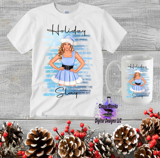 Holiday Slay PNG Design