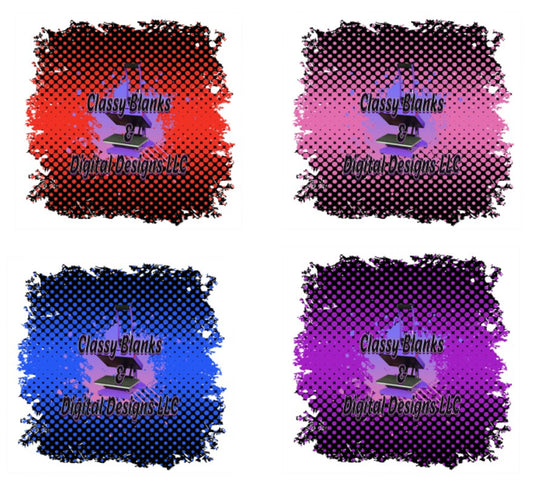 4 PNG Grunge Backgrounds