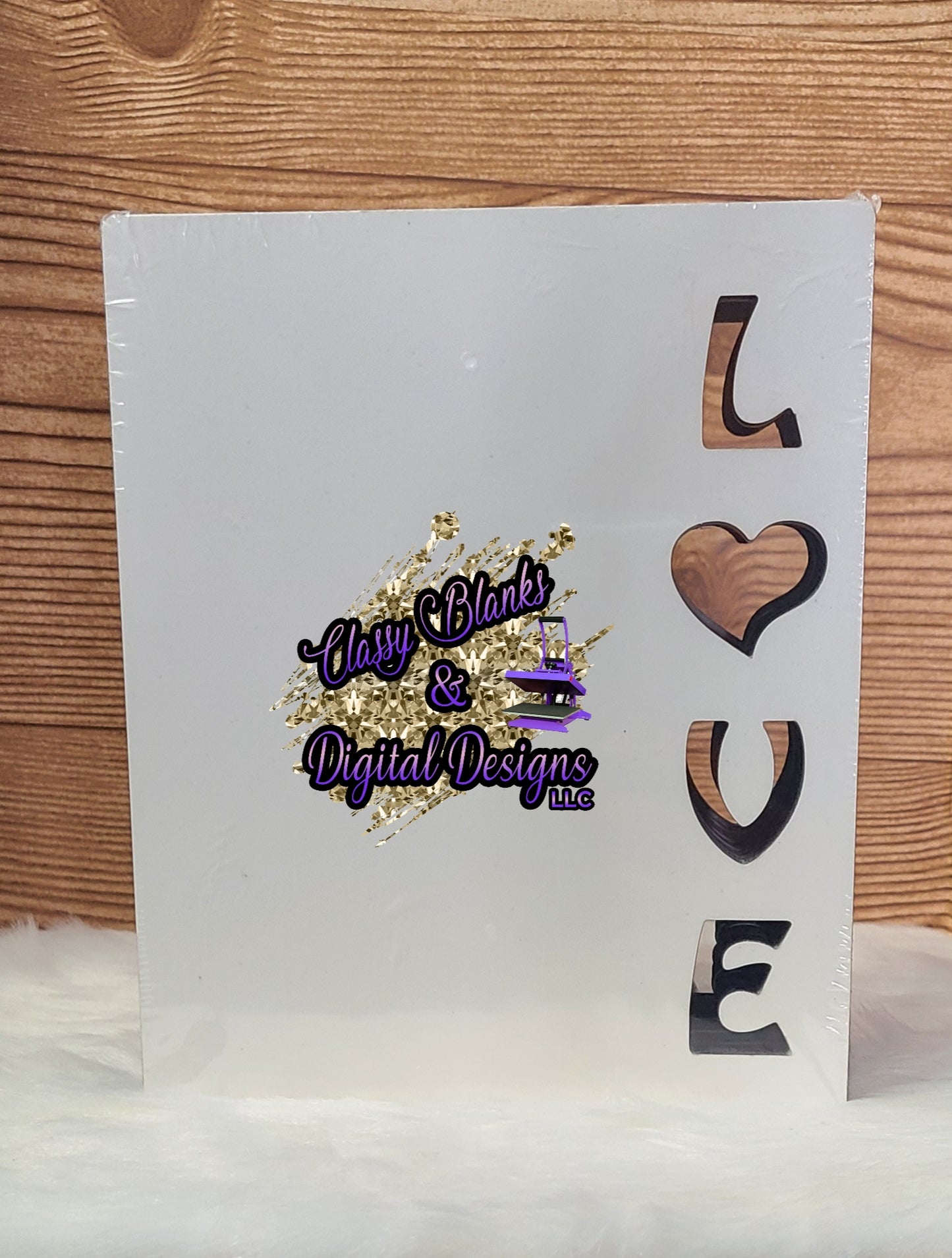 Sublimation Blank Love Frame