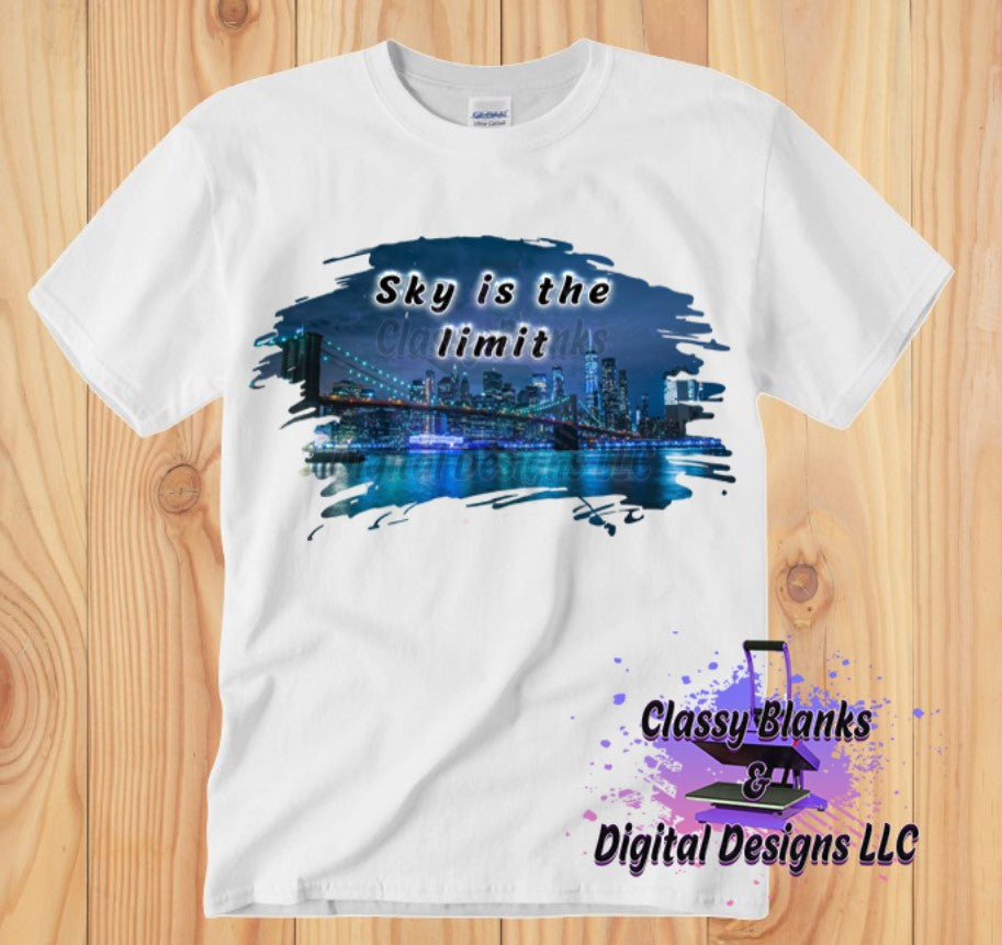 Sky is the limit PNG Design