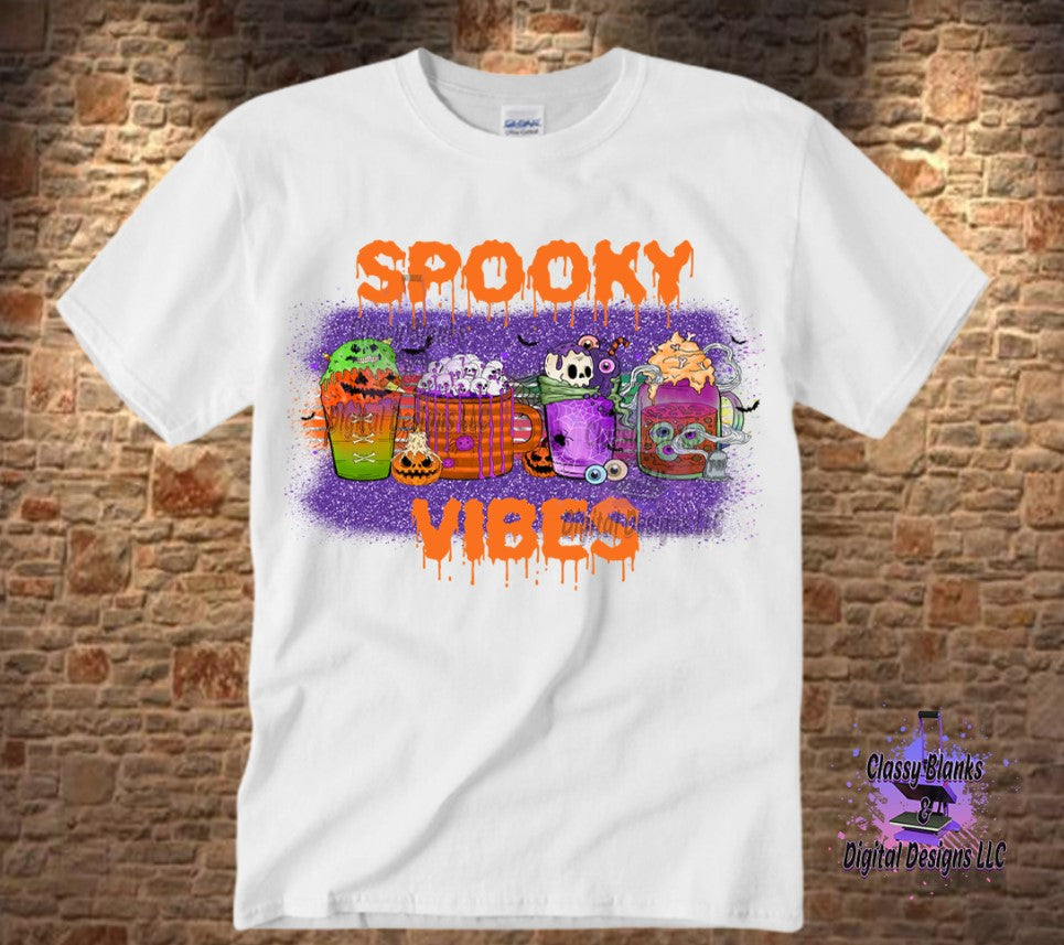 Spooky Vibes PNG Design